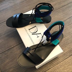 BRAND NEW IN BOX DVF SUMMER SANDAL US 8